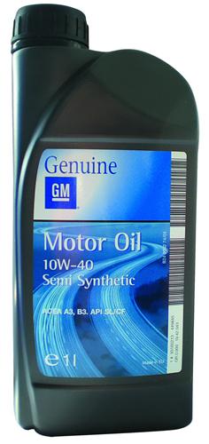 General Motors MOTOR OIL SEMI SYNTHETIC .